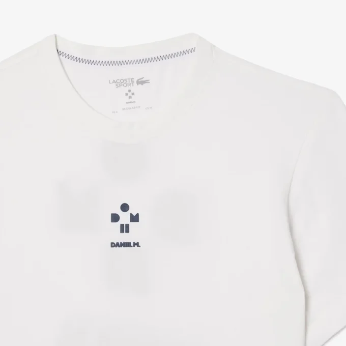 Męska koszulka Lacoste Tennis X Daniil Medvedev Ultra Dry T-shirt