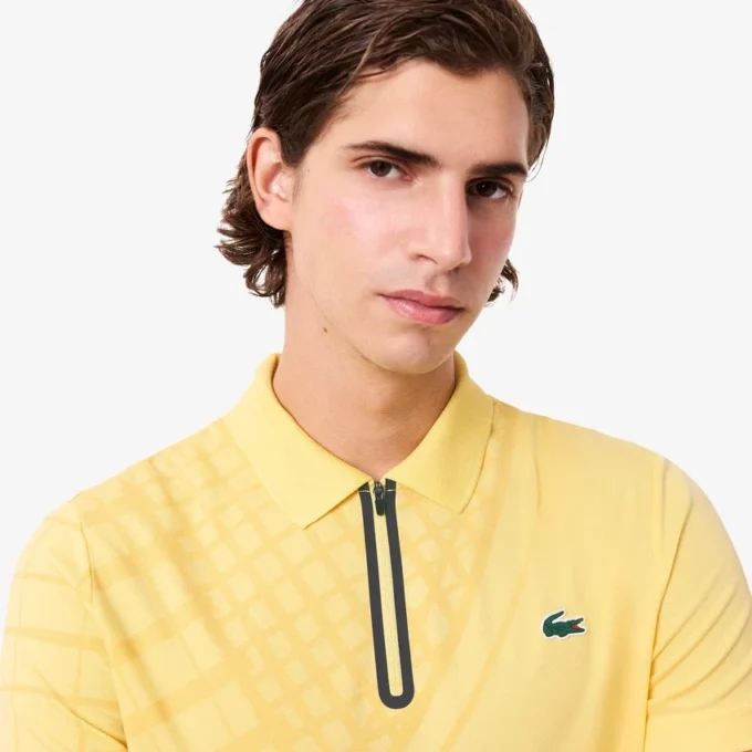 Męska koszulka Polo do tenisa Ultra Dry z nadrukiem, o dopasowanym kroju Męska koszulka Polo do tenisa Ultra Dry z nadrukiem, o dopasowanym kroju
