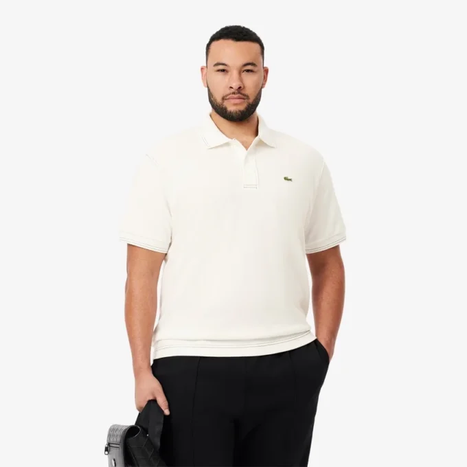 Męska koszulka Polo L.12.12 Heavy Piqua o klasycznym kroju Męska koszulka Polo L.12.12 Heavy Piqua o klasycznym kroju