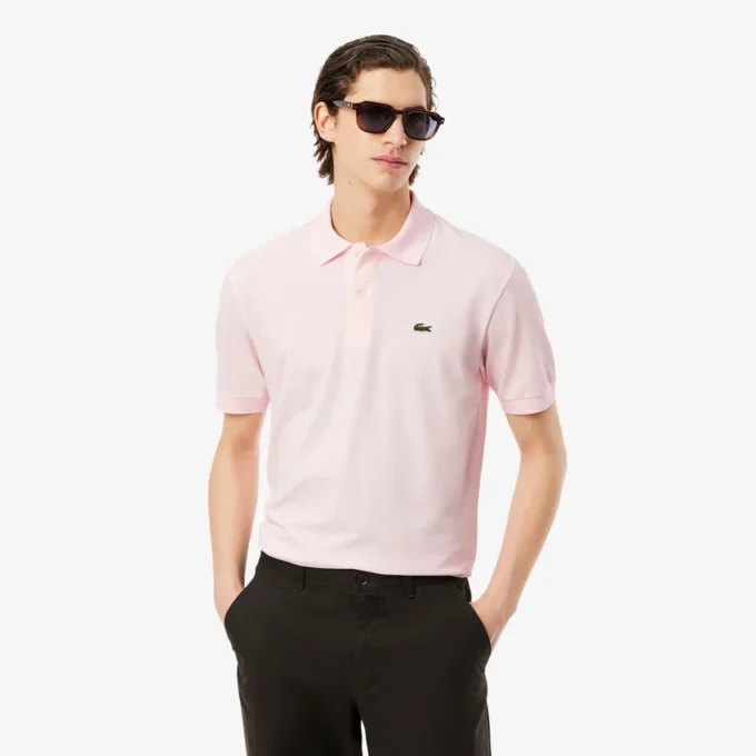 Męska koszulka Polo L.12.12 Light Piqua o klasycznym kroju Męska koszulka Polo L.12.12 Light Piqua o klasycznym kroju
