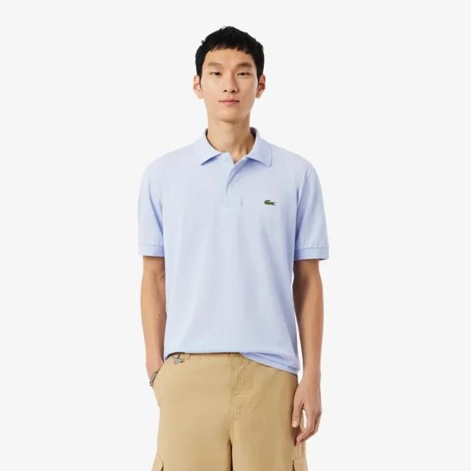 Męska koszulka Polo L.12.12 Light Piqua o klasycznym kroju Męska koszulka Polo L.12.12 Light Piqua o klasycznym kroju
