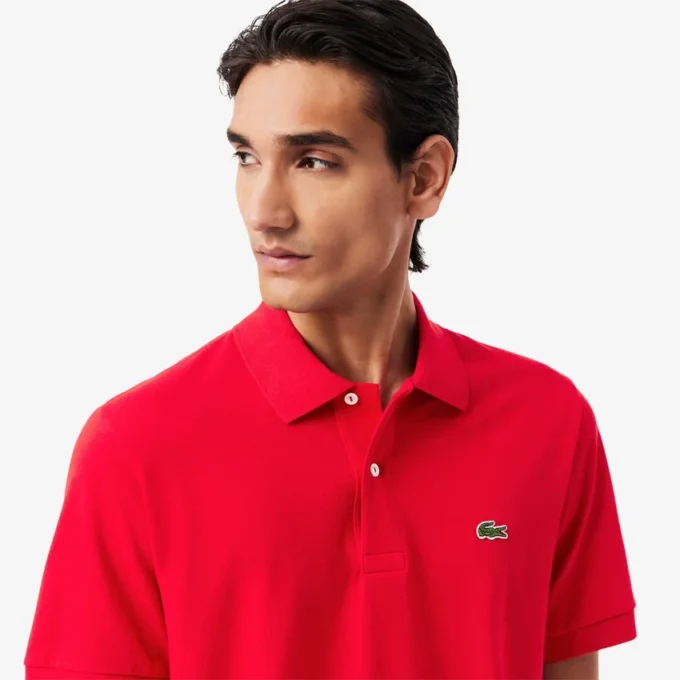 Męska koszulka Polo L.12.12 Light Piqua o klasycznym kroju Męska koszulka Polo L.12.12 Light Piqua o klasycznym kroju