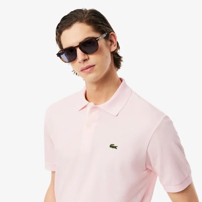 Męska koszulka Polo L.12.12 Light Piqua o klasycznym kroju Męska koszulka Polo L.12.12 Light Piqua o klasycznym kroju