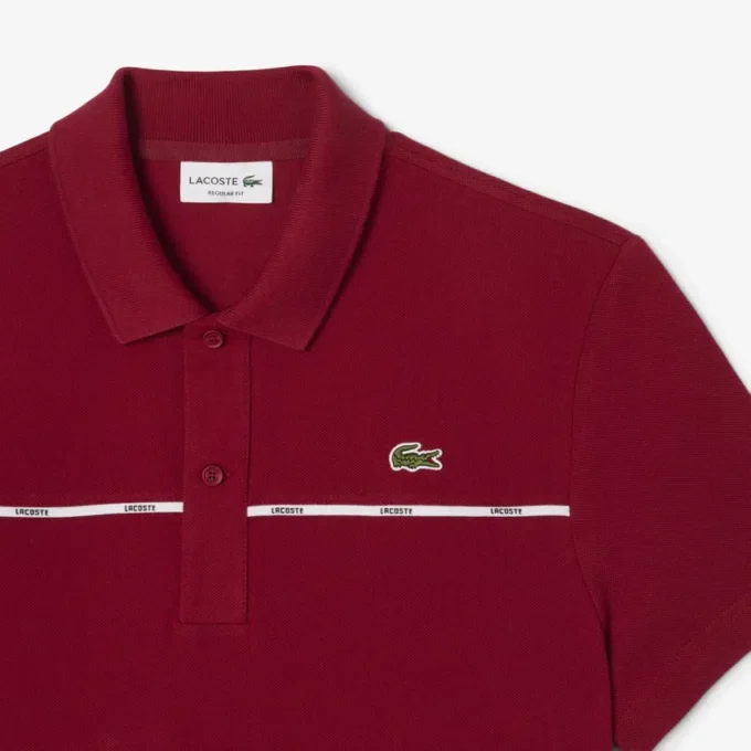 Męska koszulka Polo L.12.12 o regularnym kroju z logo Męska koszulka Polo L.12.12 o regularnym kroju z logo
