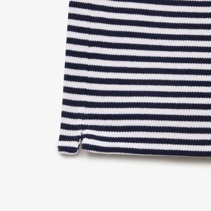 Męska koszulka Polo L.12.12 w paski z klasycznym krojem Męska koszulka Polo L.12.12 w paski z klasycznym krojem