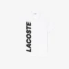 Męska koszulka Polo Lacoste Movement o regularnym kroju z nadrukiem