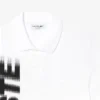 Męska koszulka Polo Lacoste Movement o regularnym kroju z nadrukiem
