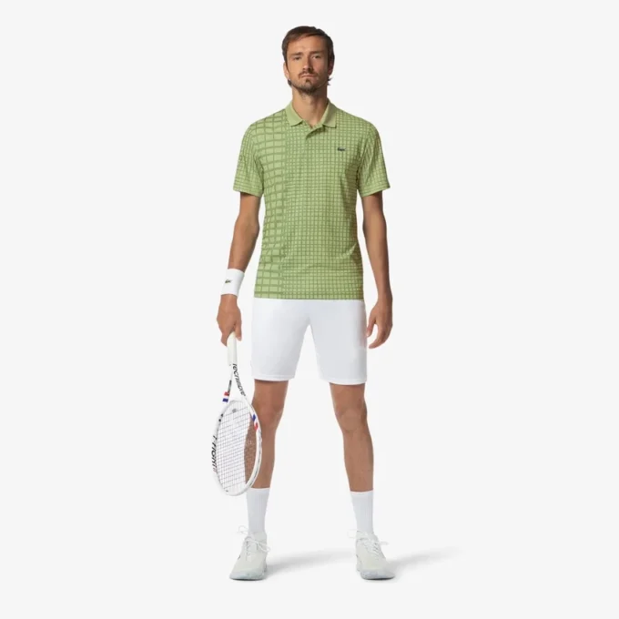 Męska koszulka Polo Lacoste Tennis X Daniil Medvedev