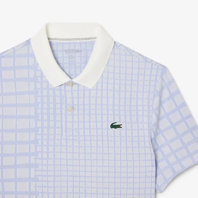 Męska koszulka Polo Lacoste Tennis X Daniil Medvedev