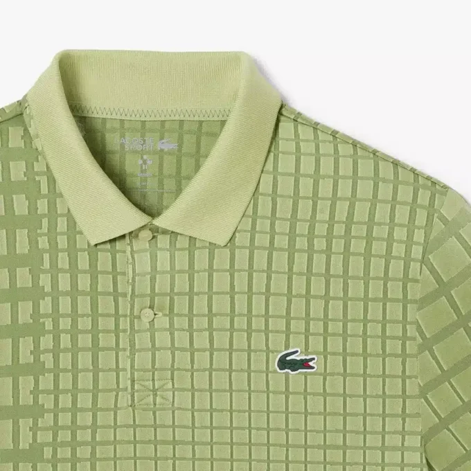 Męska koszulka Polo Lacoste Tennis X Daniil Medvedev
