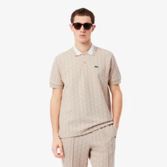 Męska koszulka Polo o klasycznym kroju z monogramem
