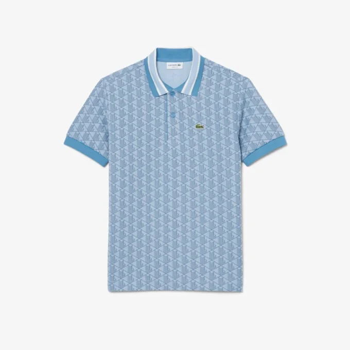 Męska koszulka Polo o klasycznym kroju z monogramem
