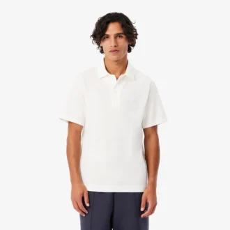 Męska koszulka Polo Paris Classic Fit z haftem i otwartym kołnierzem Męska koszulka Polo Paris Classic Fit z haftem i otwartym kołnierzem