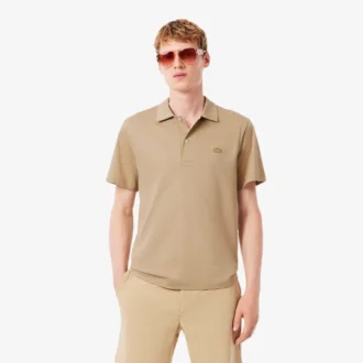 Męska koszulka Polo Paris Classic Fit z haftem i otwartym kołnierzem Męska koszulka Polo Paris Classic Fit z haftem i otwartym kołnierzem