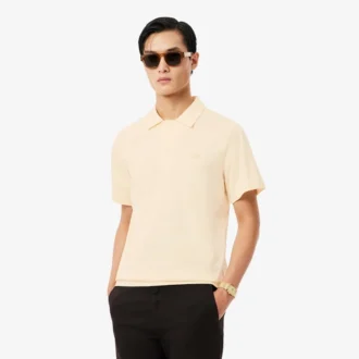 Męska koszulka Polo Paris Classic Fit z haftem i otwartym kołnierzem Męska koszulka Polo Paris Classic Fit z haftem i otwartym kołnierzem