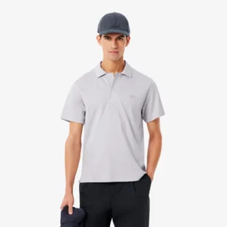 Męska koszulka Polo Paris Classic Fit z haftem i otwartym kołnierzem Męska koszulka Polo Paris Classic Fit z haftem i otwartym kołnierzem