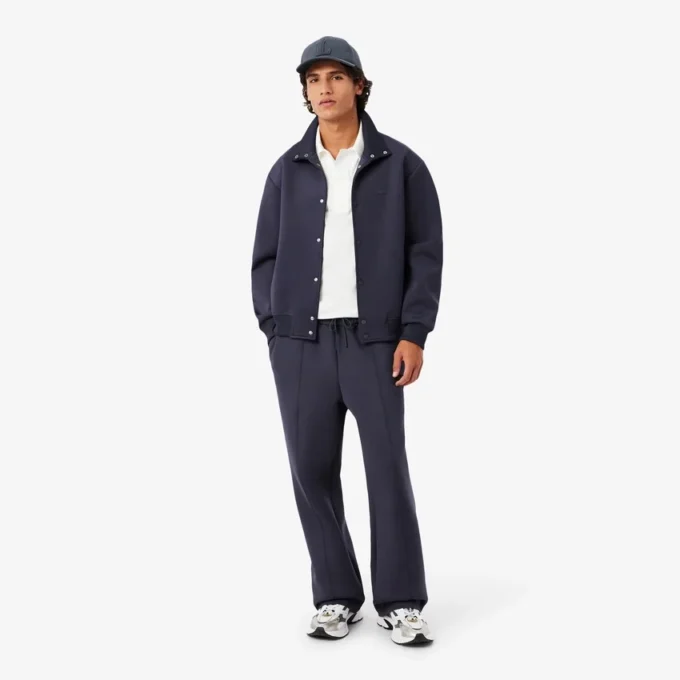 Męska koszulka Polo Paris Classic Fit z haftem i otwartym kołnierzem