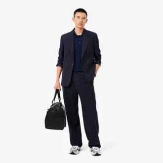 Męska koszulka Polo Paris Classic Fit z haftem i otwartym kołnierzem Męska koszulka Polo Paris Classic Fit z haftem i otwartym kołnierzem
