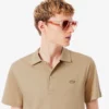 Męska koszulka Polo Paris Classic Fit z haftem i otwartym kołnierzem