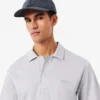 Męska koszulka Polo Paris Classic Fit z haftem i otwartym kołnierzem