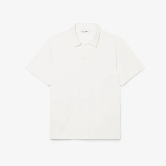 Męska koszulka Polo Paris Classic Fit z haftem i otwartym kołnierzem