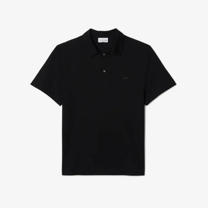 Męska koszulka Polo Paris Classic Fit z haftem i otwartym kołnierzem
