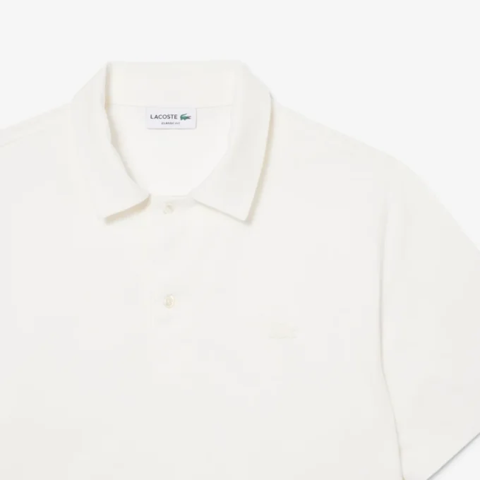 Męska koszulka Polo Paris Classic Fit z haftem i otwartym kołnierzem