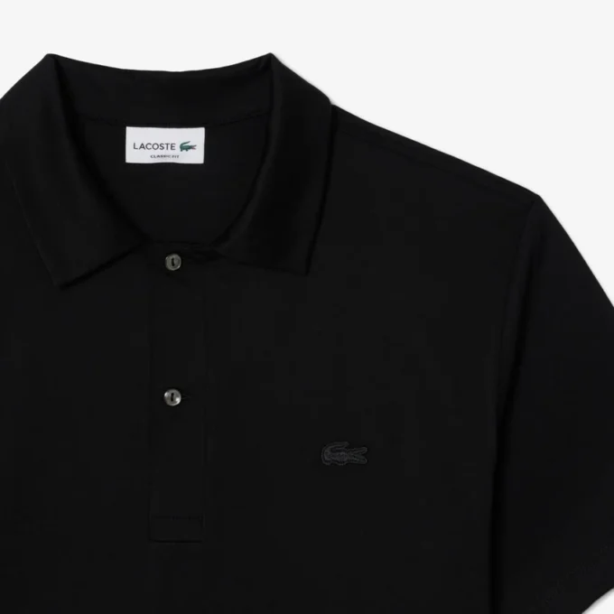 Męska koszulka Polo Paris Classic Fit z haftem i otwartym kołnierzem