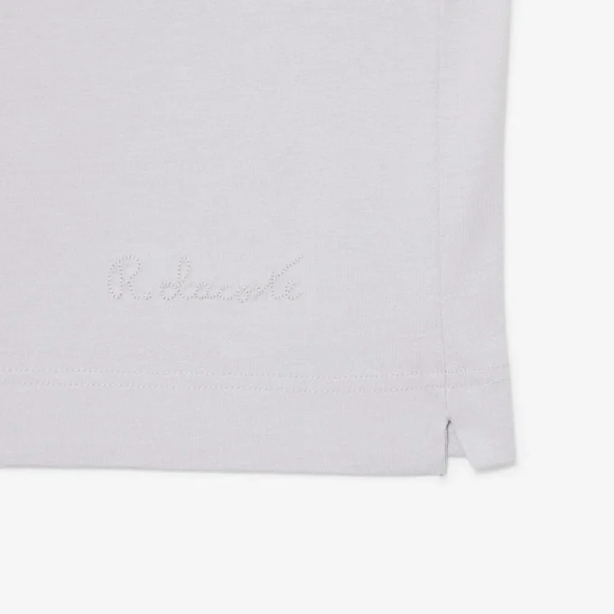 Męska koszulka Polo Paris Classic Fit z haftem i otwartym kołnierzem