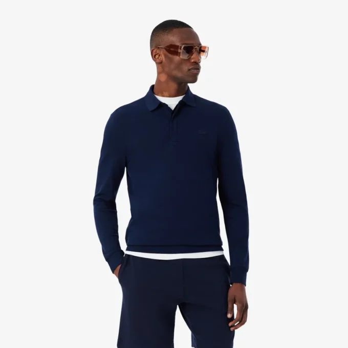 Męska koszulka Polo Paris Stretch Piqua o regularnym kroju Męska koszulka Polo Paris Stretch Piqua o regularnym kroju