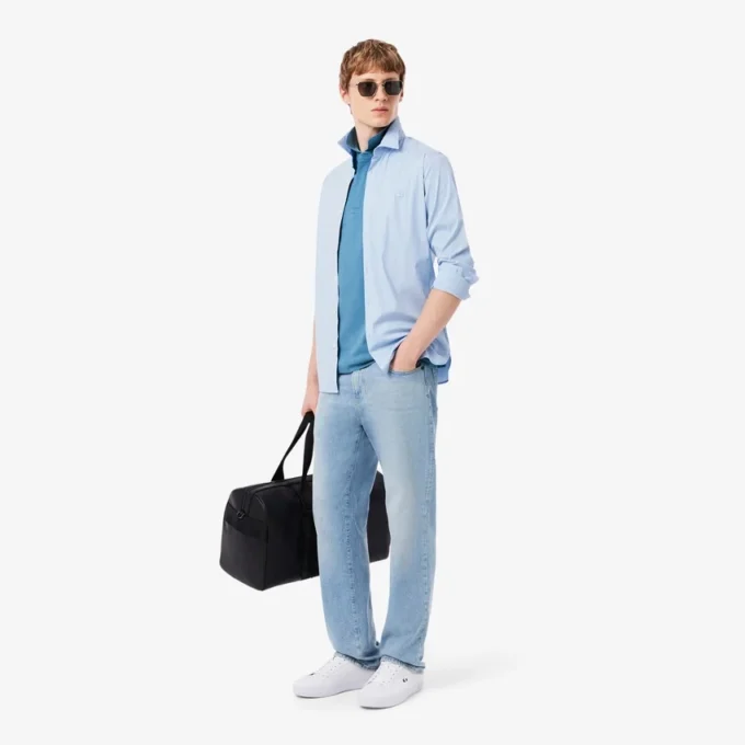 Męska koszulka Polo Paris Stretch Piqua o regularnym kroju Męska koszulka Polo Paris Stretch Piqua o regularnym kroju