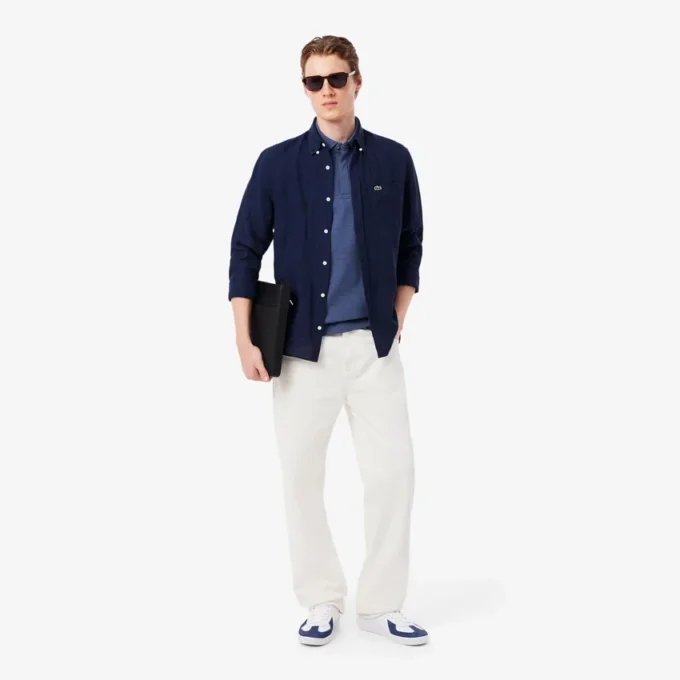 Męska koszulka Polo Paris Stretch Piqua o regularnym kroju Męska koszulka Polo Paris Stretch Piqua o regularnym kroju
