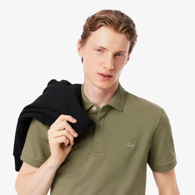 Męska koszulka Polo Paris Stretch Piqua o regularnym kroju Męska koszulka Polo Paris Stretch Piqua o regularnym kroju