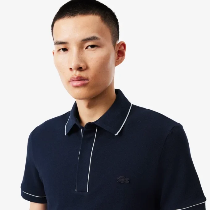 Męska koszulka Polo Paris Stretch Piqua o regularnym kroju Męska koszulka Polo Paris Stretch Piqua o regularnym kroju