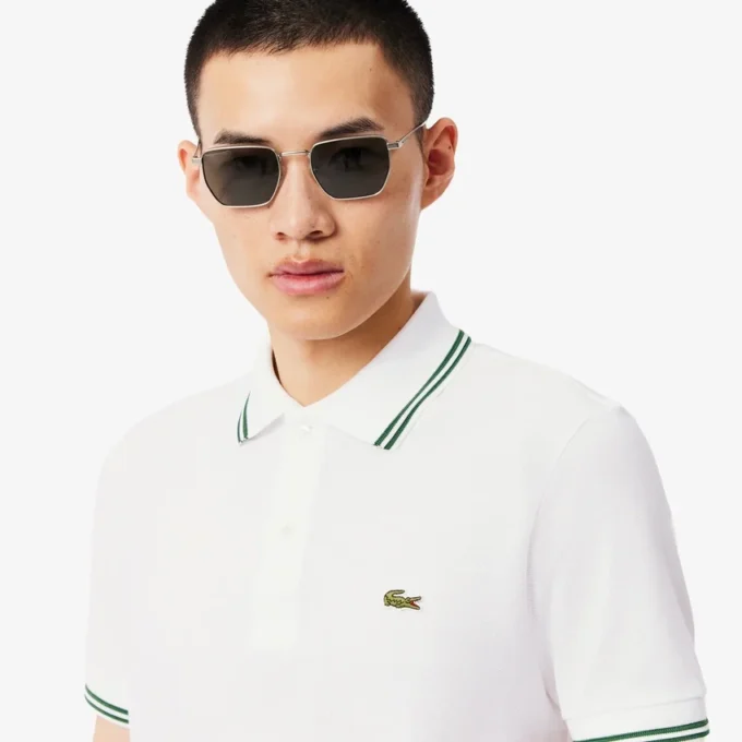 Męska koszulka Polo Regular Fit Trim Accent L.12.12