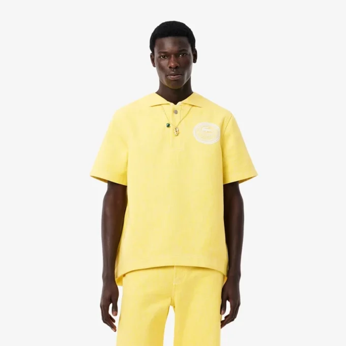 Męska koszulka Polo Runway Oversized Denim Męska koszulka Polo Runway Oversized Denim