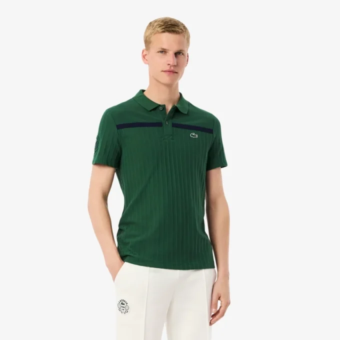 Męska koszulka Polo Ultra Dry Badge Accent Tenis Heritage Męska koszulka Polo Ultra Dry Badge Accent Tenis Heritage