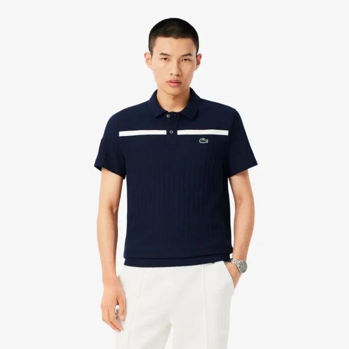 Męska koszulka Polo Ultra Dry Badge Accent Tenis Heritage