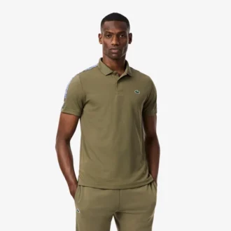 Męska koszulka Polo Ultra Dry z charakterystycznym paskiem