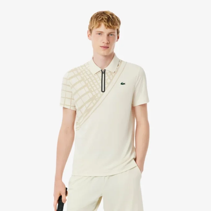 Męska koszulka polo Ultra Dry z nadrukiem, o dopasowanym kroju