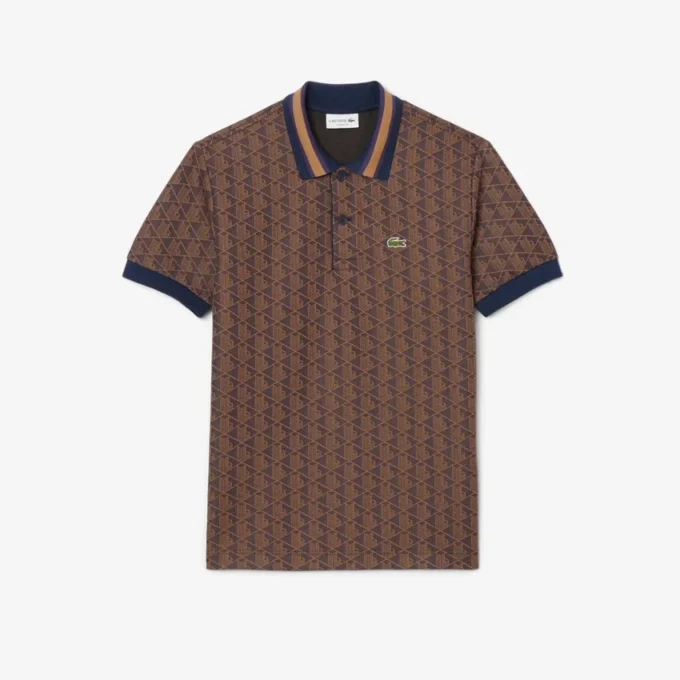 Męska koszulka Polo z monogramem o klasycznym kroju