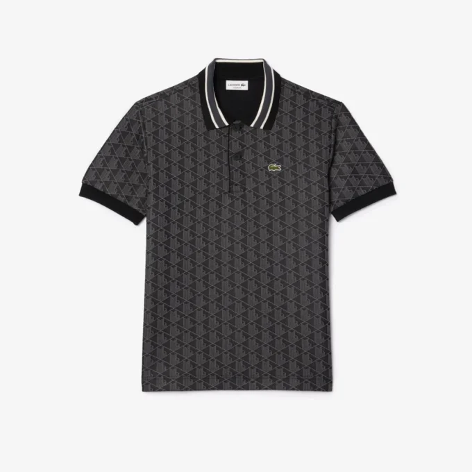 Męska koszulka Polo z monogramem o klasycznym kroju