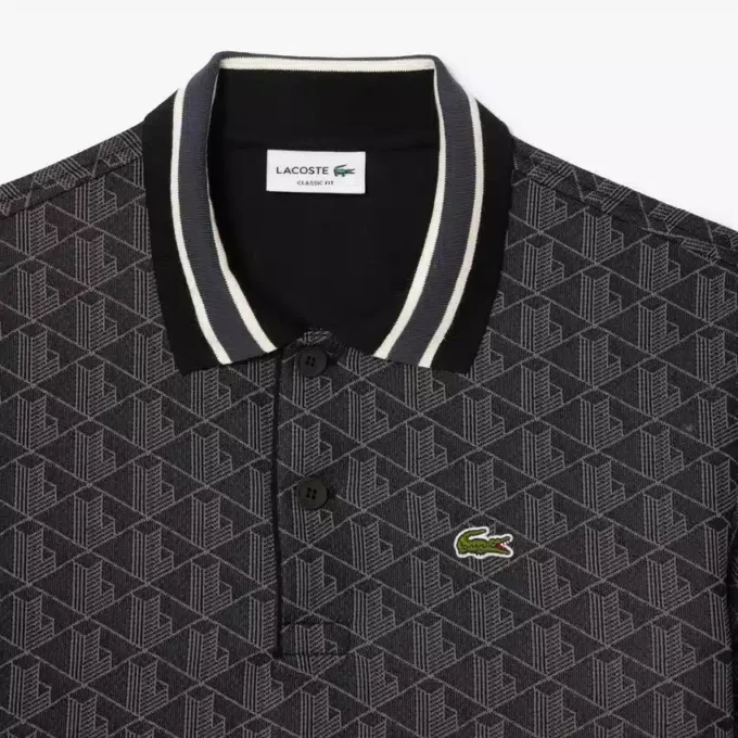Męska koszulka Polo z monogramem o klasycznym kroju