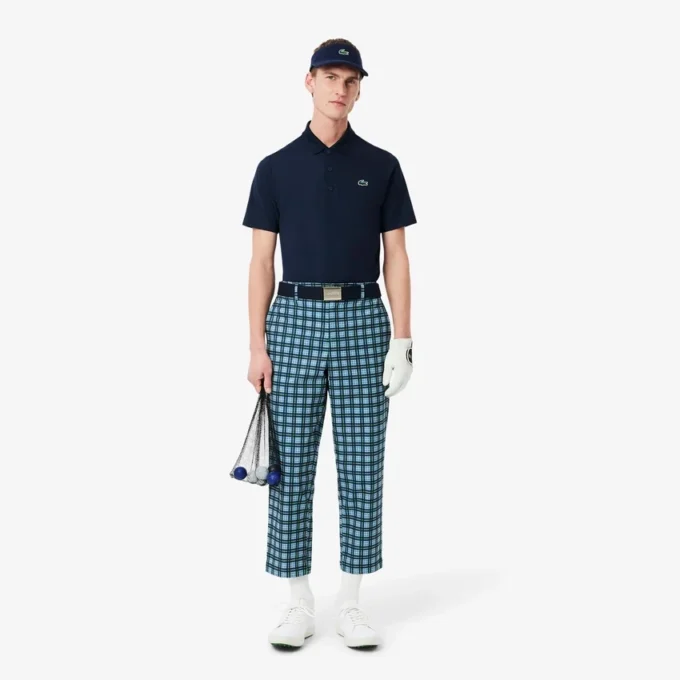 Męska koszulka Polo z nadrukiem Golf o regularnym kroju z ochroną UV
