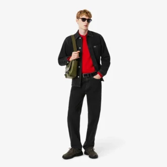 Męska overshirt z grubej bawełny dżinsowej