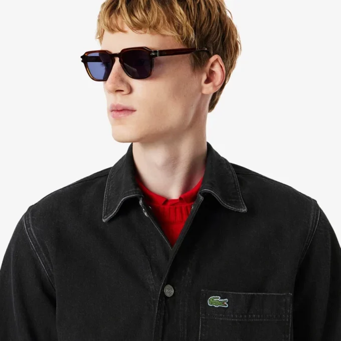 Męska overshirt z grubej bawełny dżinsowej Męska overshirt z grubej bawełny dżinsowej