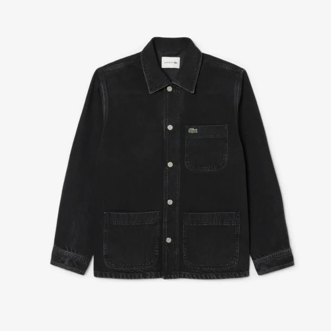 Męska overshirt z grubej bawełny dżinsowej Męska overshirt z grubej bawełny dżinsowej