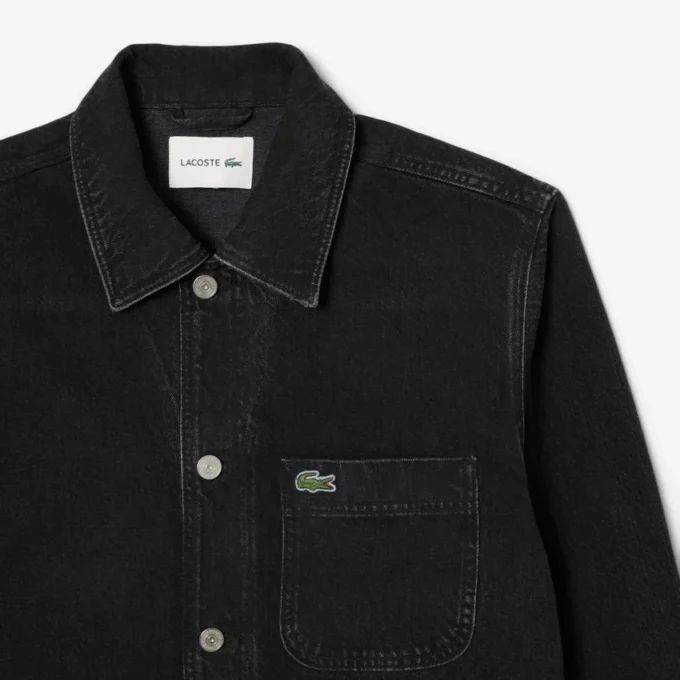 Męska overshirt z grubej bawełny dżinsowej Męska overshirt z grubej bawełny dżinsowej