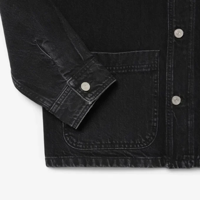Męska overshirt z grubej bawełny dżinsowej Męska overshirt z grubej bawełny dżinsowej