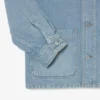 Męska overshirt z grubej bawełny dżinsowej